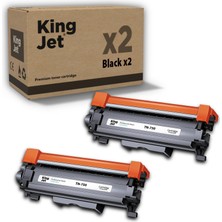 Kingjet Brother Uyumlu TN750 Standart Kapasiteli (2'li Paket) Muadil Toner | MFC-8520DN