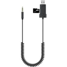 Esranın Dünyası Bluetooth Adaptör Aux 3.5mm Girişli Bluetooth Çevirici