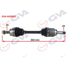 GVA Depomix Komple Aks Sol Milli Aks Lale Li Doblo 1.3 Mjt 10 602MM
