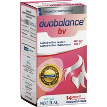 Nbt Life Duobalance Bv - Kadınlara Özel Probiyotik Mikroorganizma Içeren - 14 Kapsül