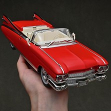 Farbu Oyuncak Hobiez World Orjinal 1:24 Lisanslı Cadillac Eldorado Kapısı ve Kaputu Açılabilir Oyuncak Model Araba