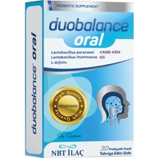 Nbt Life Duobalance Probiyotik - Mikroenkapsüle Probiyotik Mikroorganizma - 30 Pastil