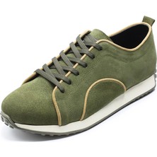 Costo Shoes Büyük Numara Erkek Ayakkabı CK1959 Haki Dana Derisi Büyük Numara Erkek Ayakkabı 4 Mevsim Geniş Kalıp Rahat Kullanım