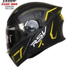 Fazer Çene Açılır Kask 965 Duncan Yellow