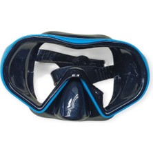 Esranın Dünyası Star Diving Dalış Maskesi ve Snorkel Yetişkin - 51712-MAVİ (Lisinya)