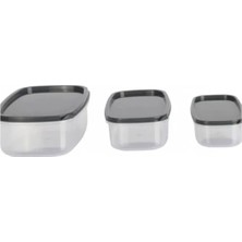Esranın Dünyası Sızdırmaz Üçlü Saklama Kabı Seti (300 Ml, 500 Ml, 850 Ml)