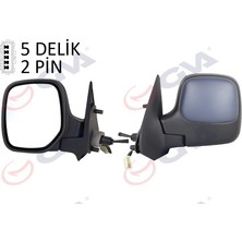 GVA Depomix Diş Dikiz Aynasi Sol Berlingo-Partner 97 Mekanik Isitmali Konveks Astarli 2 Fiş VM-118NPL