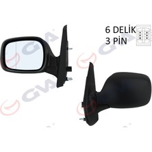 GVA Depomix Diş Dikiz Aynasi Sol Kangoo 01 Elektrikli Isitmali Asferik 3 Fiş VM-132NEHL