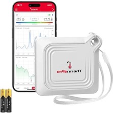 Esranın Dünyası Bluetooth Akıllı Termometre ve Nem Ölçer, 80M Menzil