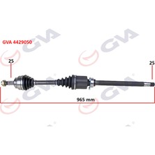 GVA Depomix Komple Aks Sağ Milli Doblo 1.6 Mjt At/mt 10- 965.5MM