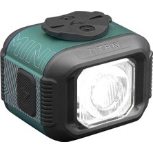 Moon Titan Mini 700 Lümen USB Şarjlı Ön Aydınlatma Sealfoam Teal