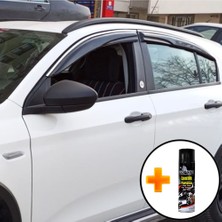 Friemats Skoda Fabia Mügen Cam Rüzgarlığı Abs Nikelaj Krom Cam Rüzgarlığı 2014-2020 + Ebrayn Lastik Parlatıcı