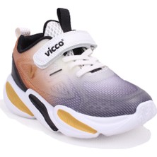 Vicco Samur 346F25Y198 Gri Ortopedik Günlük Erkek Çocuk Spor Ayakkabı
