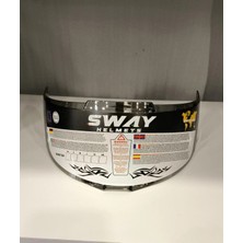 Kask Camı Sway Ff 820 Gümüş
