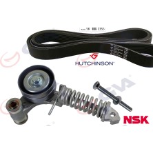 GVA Depomix Alternatör Gergi Kiti Astra H-Corsa C-D 1.2-1.4 K015PK1355