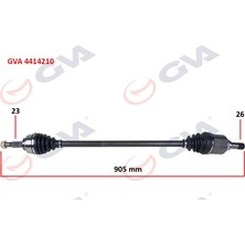 GVA Depomix Komple Aks Sağ Symbol-Thalia/logan Ii 1.5 Dci 12- Abs Li