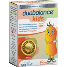Nbt Life Duobalance Kids - Çocuklar Için Probiyotik Mikroorganizma Içeren - 10 Saşe