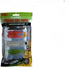 Fladen Vermz Single Tails Set - Kokulu Yumuşak Yem Seti