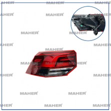 Maher Stop Lambası Golf7 2021 Sonrası LED Trend-Comf. Dış Sol (Oem NO:5H0945095C)