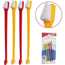 Hnrlishp Bioline Iki Uçlu Köpek Diş Fırçası 4 Lü Set