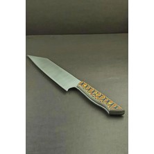 Depotrend Profesyonel Kiritsuke Şef Bıçağı - Isveç Çeliği - 28 cm (16 cm Namlu)