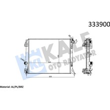 Kale Depomix Radyatör Mgn Iv 1.5dci-1.6 Dci Ac Mek. Atom. Al Pl Brz