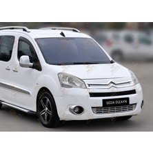 Seda Dizayn Oto Citroen Berlingo 2008 - 2012 Sis Farı Çerçevesi 2 Prç. Abs Krom