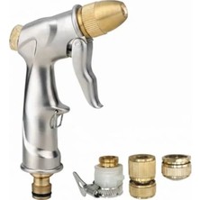 Esranın Dünyası Otomatik Metal Sulama Tabancası, Pirinç Bağlantı Parçaları ile