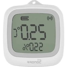 Esranın Dünyası Zigbee LCD Akıllı Sıcaklık Nem Sensörü, Su Geçirmez ve Uygulama Izleme