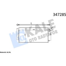 Kale Depomix Klima Kondenseri Egea 1.3-1.6 Multijet-1.4 Benzinli Al-Pl-Brz