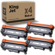 Kingjet Brother Uyumlu TN750 Standart Kapasiteli (4'lü Paket) Muadil Toner | MFC-8520DN