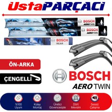 Bosch Subaru XV 2012-2017 Aerotwin-Rear Ön Arka Silecek Takımı H306
