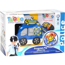 NW NessiWorld SIL/81471 Silverlit Tooko Programlanabilen Polis Aracı Oyun Seti