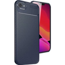MobaxAksesuar Apple iPhone 17E - 16E Kılıf Kılıf Karbon Silikon Case