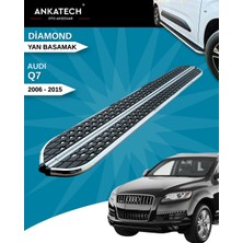 Ankatech Audı Q7 2006-2015 Krom Dıamond Yan Basamak 215 cm