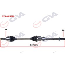 GVA Depomix Komple Aks Sağ Clio Iv 1.5 Dci 12- 75-90HP