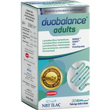 Nbt Life Duobalance Adults - Yetişkinler Için Probiyotik Mikroorganizma Desteği - 30 Kapsül