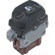 GVA Depomix Cam Açma Anahtari Tekli Ön Sağ Renault Megane Ii 6 Fişli