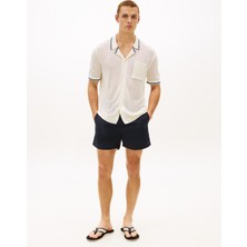 Tommy Hilfiger Open Knıt Shırt Erkek Sarı Gömlek - UM0UM03824