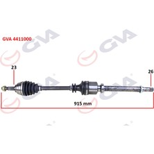 GVA Depomix Komple Aks Sağ Megane Ii 1.4/1.6 16V-1.5 Dci 02-08 915MM