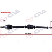 GVA Depomix Komple Aks Sağ Kangoo 3 1.5 Dci 08- 921MM