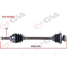 GVA Depomix Komple Aks Sol Trafic Ii-Opel Vivaro 1.9 Dci 01 676MM