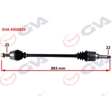 GVA Depomix Komple Aks Sağ Bipper 1.4 Hdi 07 883MM