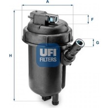Ufi Depomix Yakit Filtresi Astra H-Zafira 1.9 Cdti 05 Oe