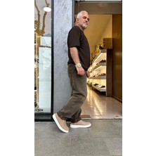 Eforia 2604 Kum Hakiki Deri Tam Ortopedik Casual Günlük Erkek Ayakkabı