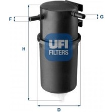Ufi Depomix Yakit Filtresi Vw Amarok 2.0 Tdi 10