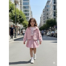446404 Papatya Gabardin Etek Tk 3y,5y,4y,6y Pmbe