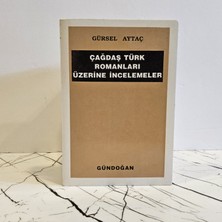 Gündoğan Çağdaş Türk Romanları Üzerine Incelemeler ( 2. El Kitap )