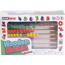 KM5632 Ahşap Abaküs-Kumtoys