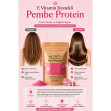 Epizen E Vitamin Destekli Pembe Protein Canlı, Parlak ve Ipeksi Saçlar Yıpranmış Saçlara Yoğun Bakım & Güçlü Görünüm